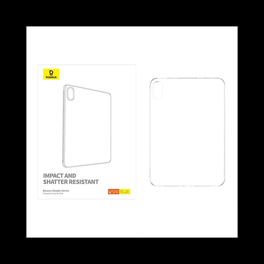 Baseus Simple Apple iPad mini 8.3" 2021 (6 gen) / iPad mini 8.3" 2024 7gen clear - 4