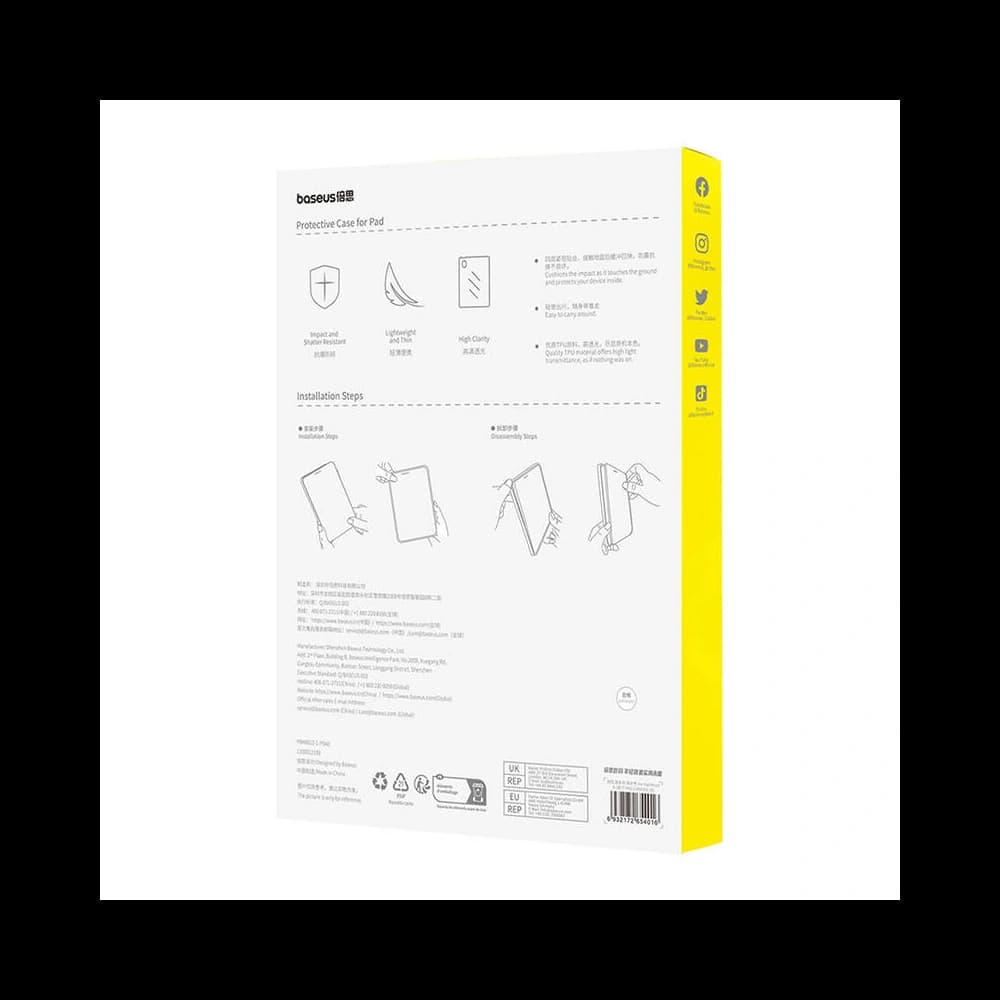 Baseus Simple Apple iPad mini 8.3" 2021 (6 gen) / iPad mini 8.3" 2024 7gen clear - 6