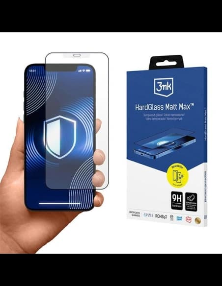 Sticlă securizată 3MK HardGlass Matt Max Apple iPhone XS Max / 11 Pro Max