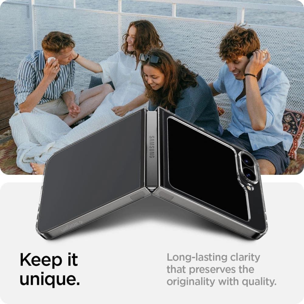 Etui Spigen Airskin Samsung Galaxy Z Flip 6 / 7 FE Átlátszó - 15