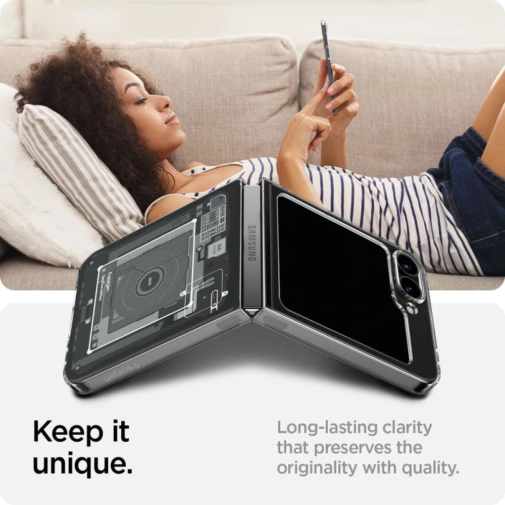 Etui Spigen Airskin Samsung Galaxy Z Flip 6 / 7 FE Zero One - 11