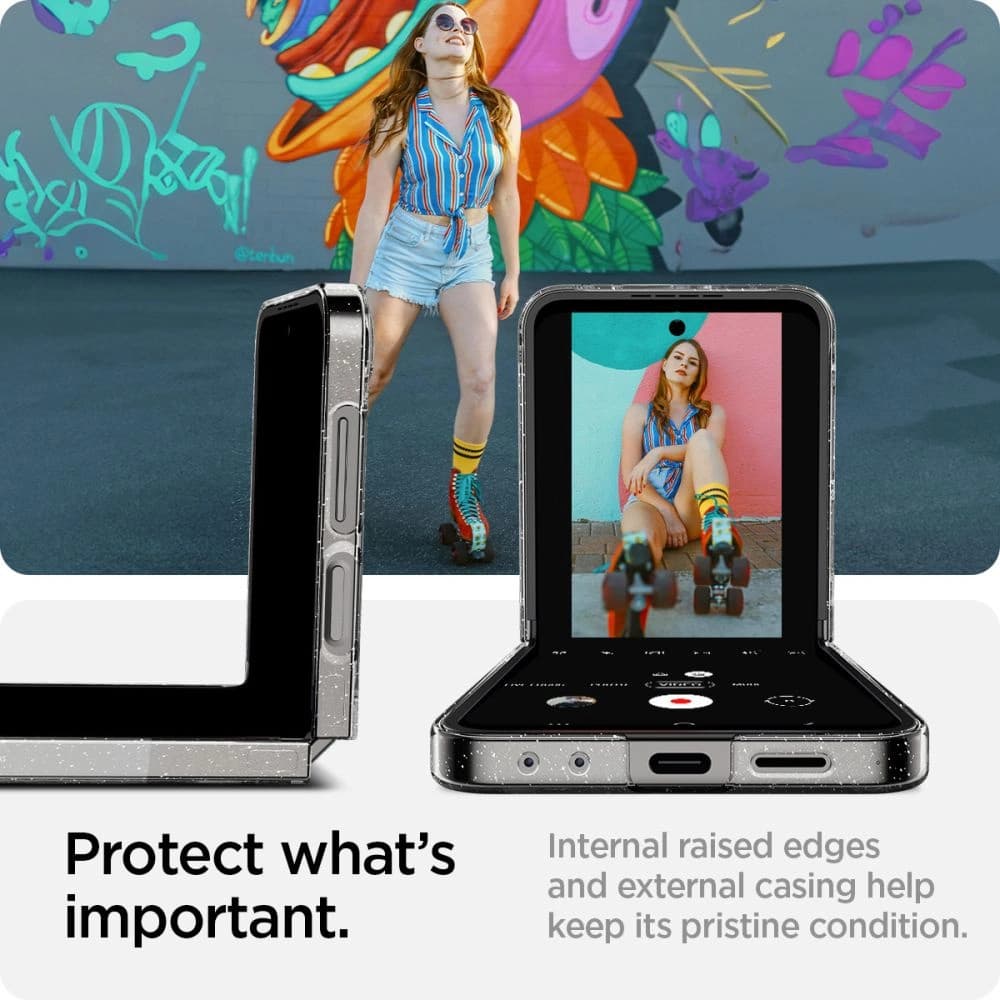 Etui Spigen Airskin Samsung Galaxy Z Flip 6 / 7 FE Glitter Crystal - 15