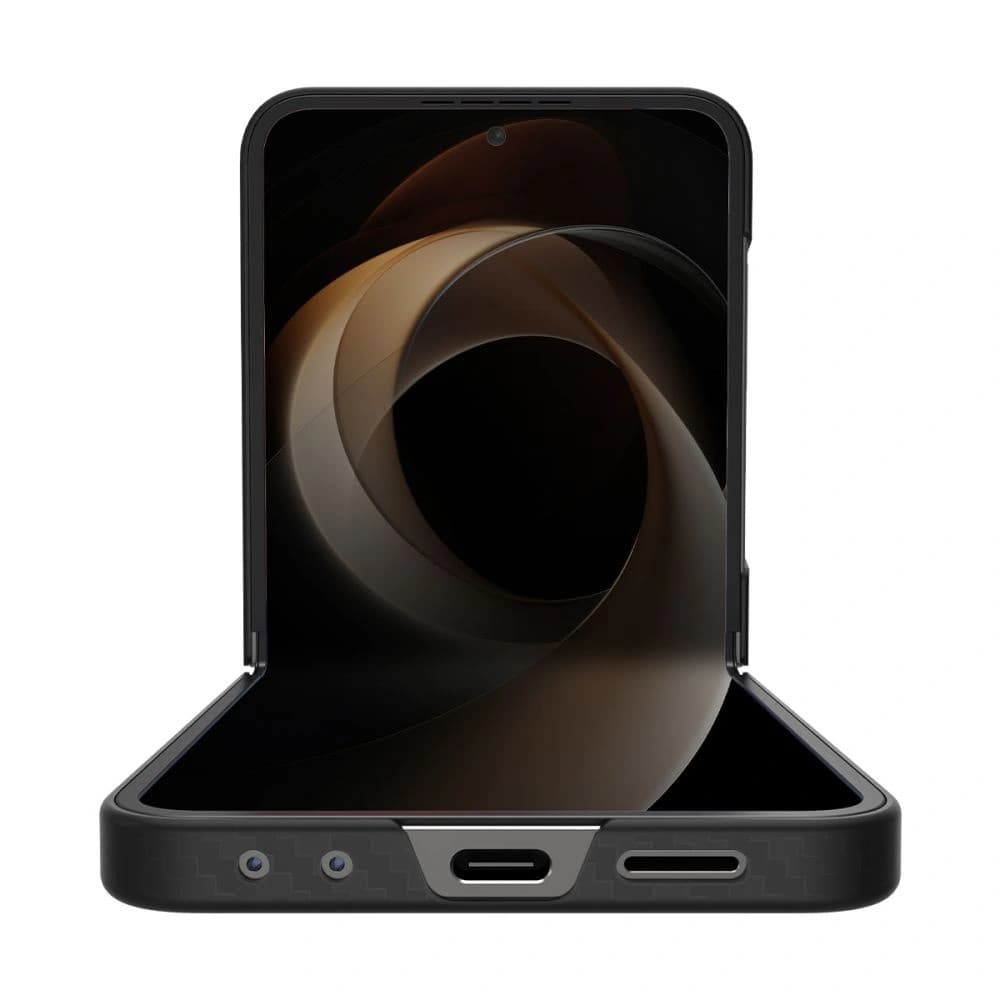 Etui Spigen Airskin Samsung Galaxy Z Flip 6 / 7 FE Aramid Black - 6