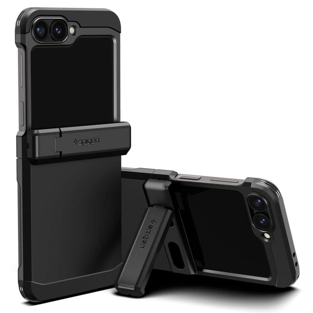 Case Spigen Tough Armor Pro Samsung Galaxy Z Flip 6 / 7 FE Schwarz - 1
