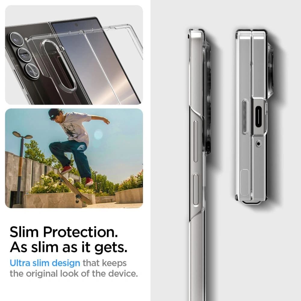Etui Spigen Airskin Samsung Galaxy Z Fold 6 Crystal Clear - 10