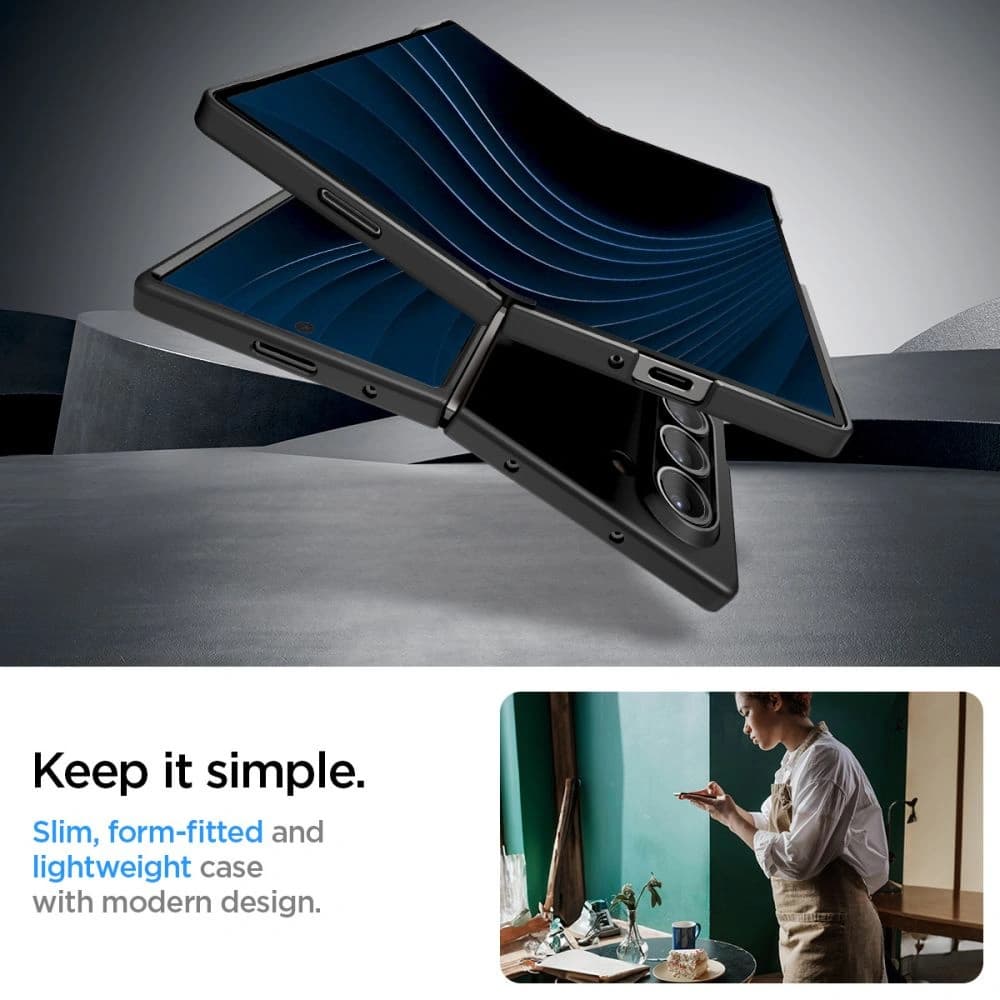 Etui Spigen Airskin Samsung Galaxy Z Fold 6 Černé - 11