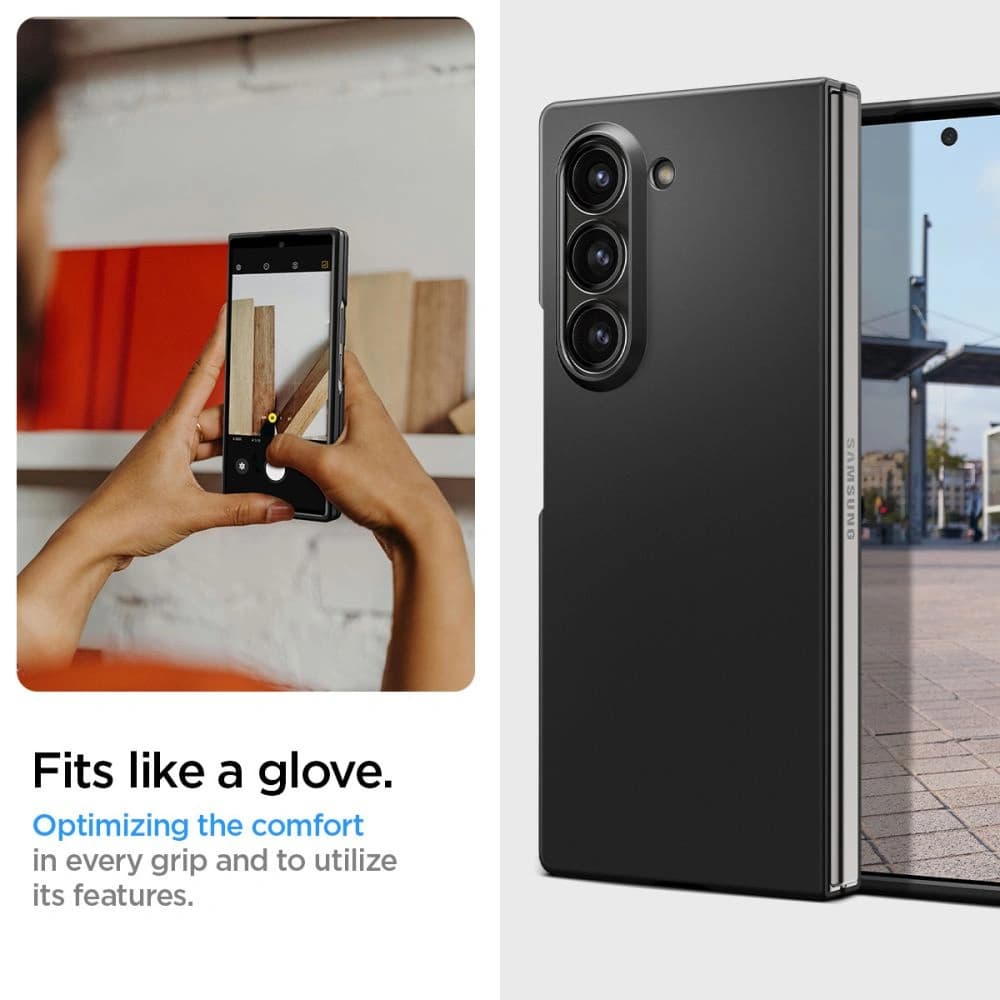 Etui Spigen Airskin Samsung Galaxy Z Fold 6 Černé - 12