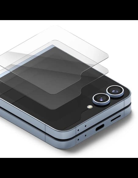 Edzett üveg külső kijelzőhöz Ringke Cover Display Samsung Galaxy Z Flip 6 / 7 FE Clear [2 PACK]