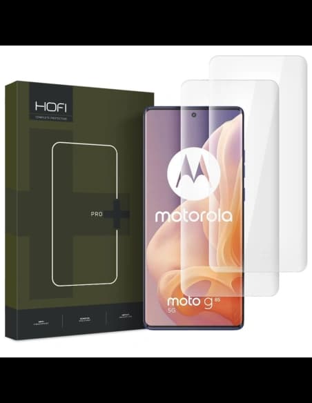 Edzett üveg Hofi UV Glass Pro+ Motorola Moto G85 5G Clear [2 PACK]