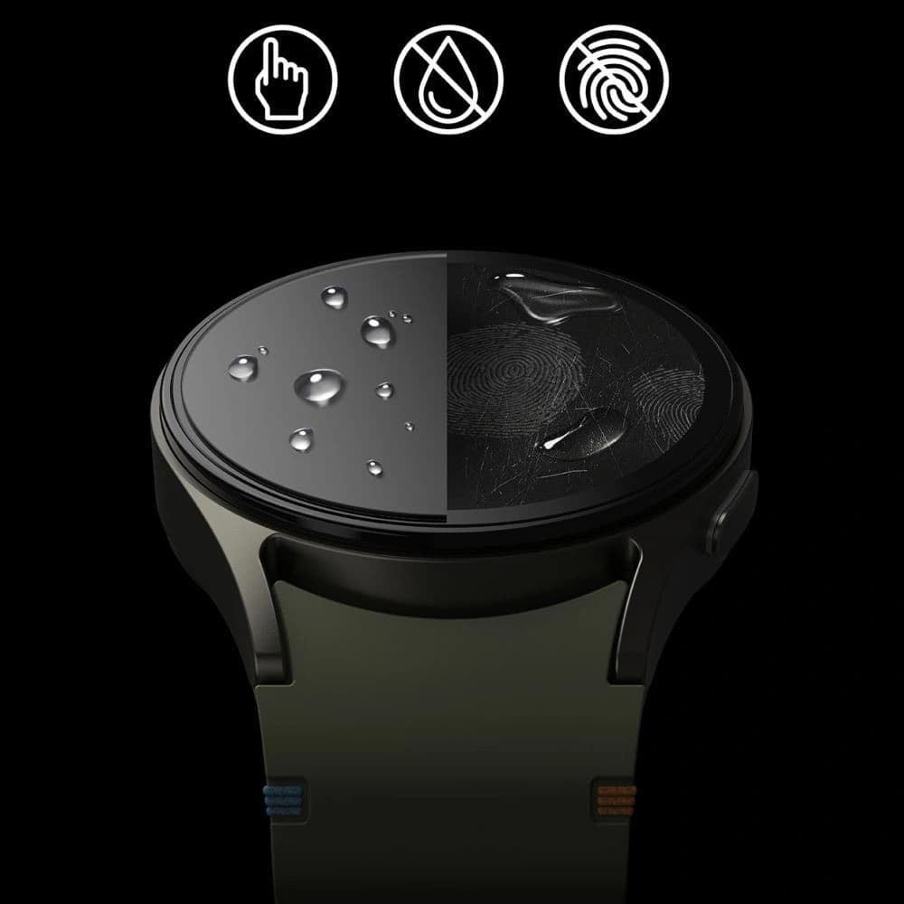 Tvrzené sklo Ringke Tempered Glass Samsung Galaxy Watch 4 / 5 / 6 / 7 44mm Clear [4 PACK] - 8