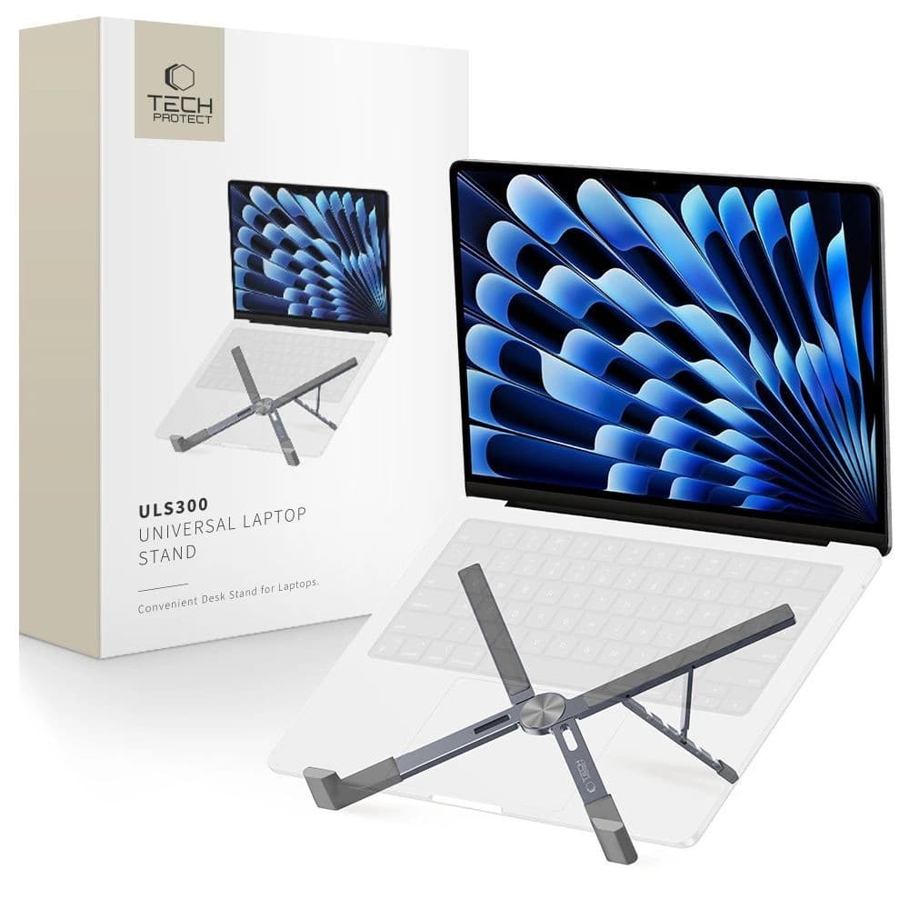 Podstawka Tech-Protect ULS300 Suport Universal pentru Laptop Gri - 1