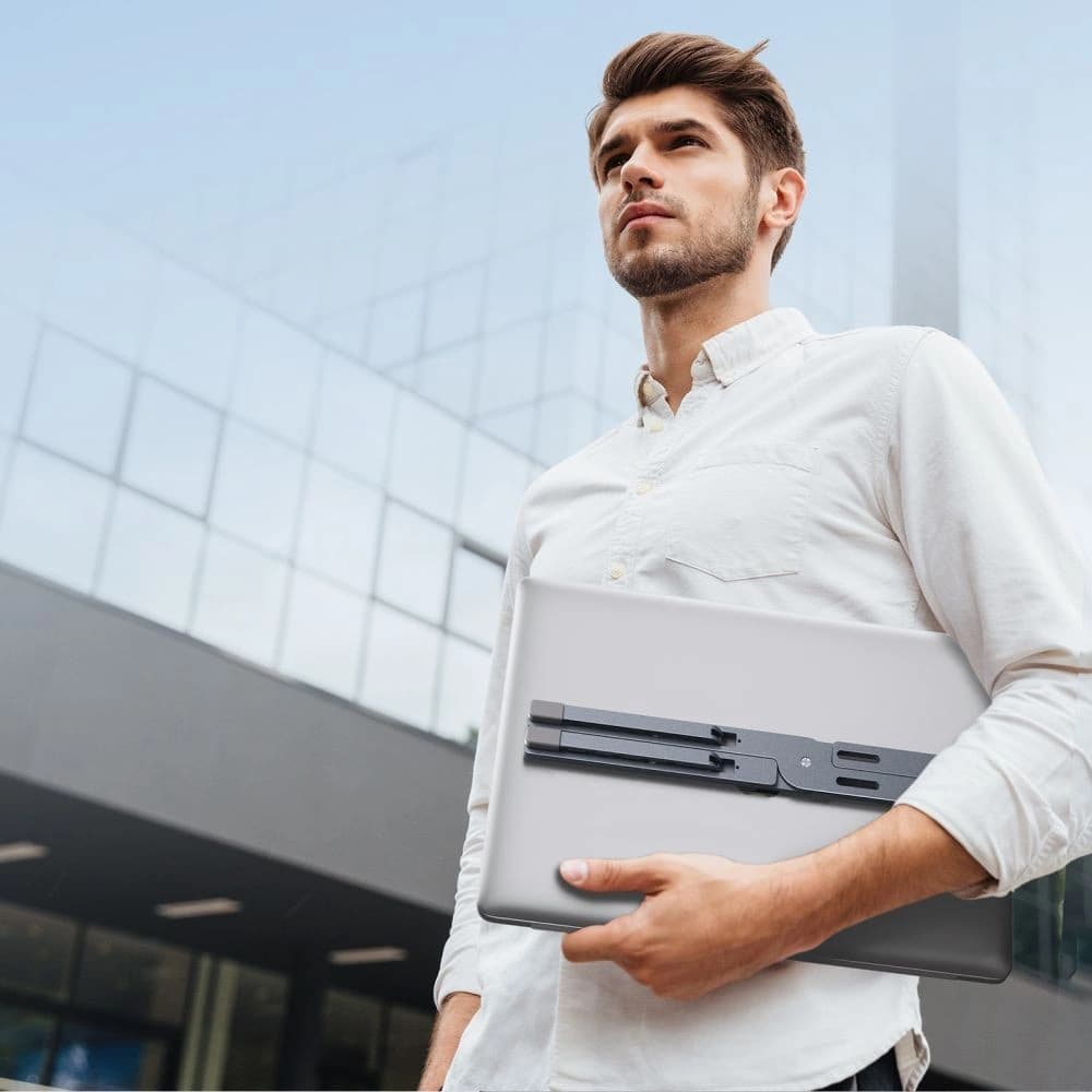 Podstawka Tech-Protect ULS300 Suport Universal pentru Laptop Gri - 8