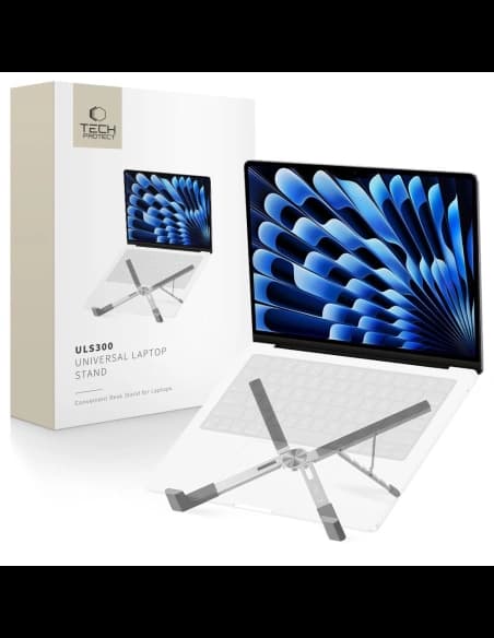 Podstawka Tech-Protect ULS300 Suport Universal pentru Laptop Argintiu