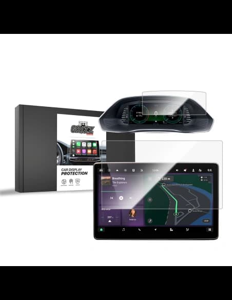 Ceramic GrizzGlass CarDisplay Protection Skoda Octavia 4 13" 2024-2025 [2in1]