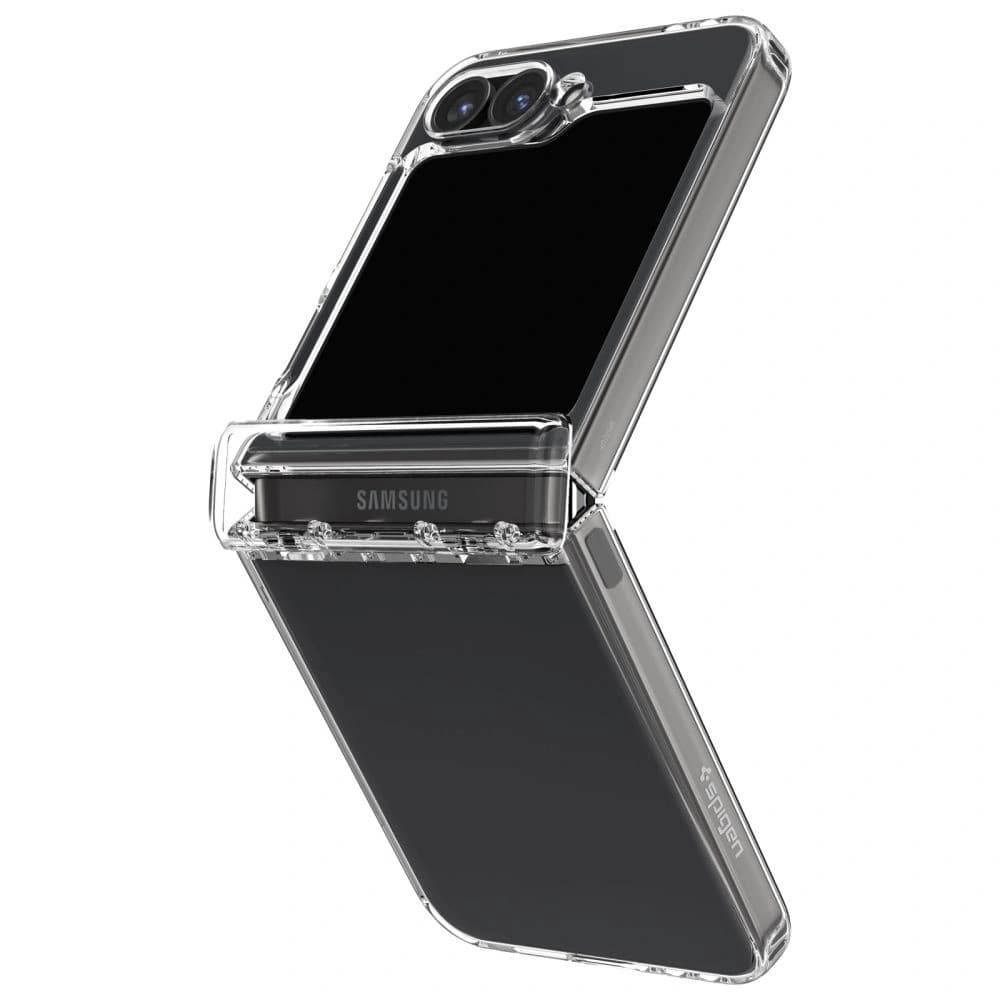 Etui Spigen Ultra Hybrid Pro Samsung Galaxy Z Flip 6 / 7 FE Crystal Clear - 2
