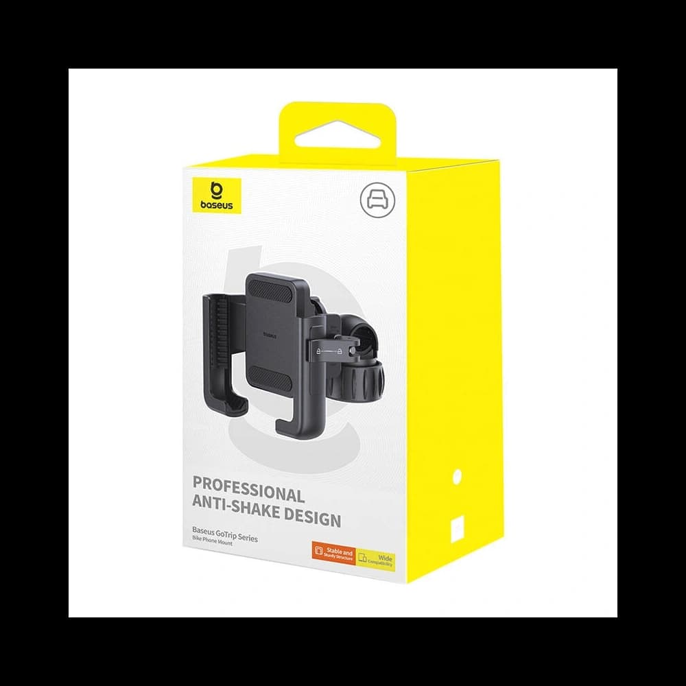 Baseus GoTrip bike mount for phone (black) - 8