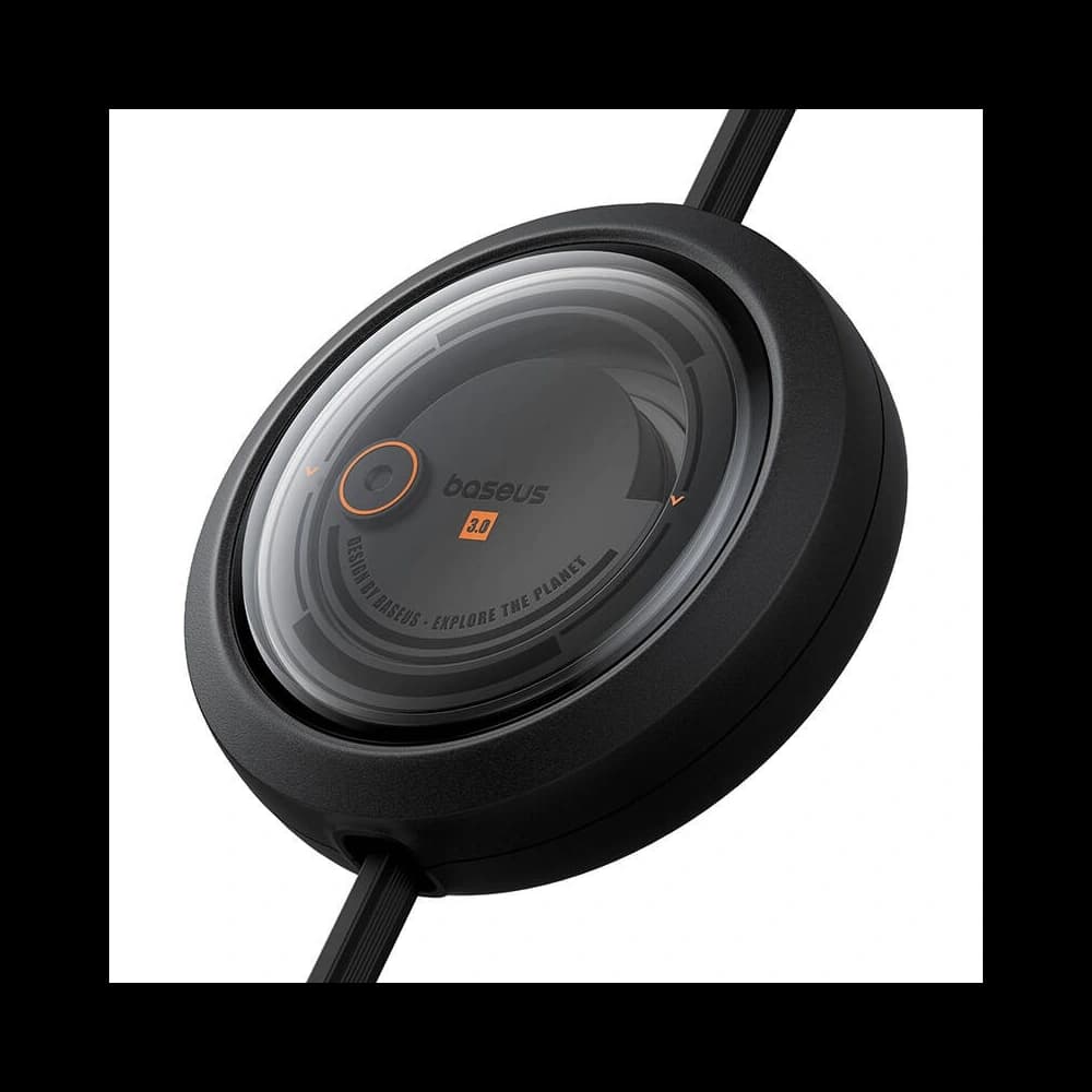 Kábel 3w1 Baseus Free2Draw USB/A / microUSB, Lightning, USB-C, 100W, 1.1 m (fekete) - 4