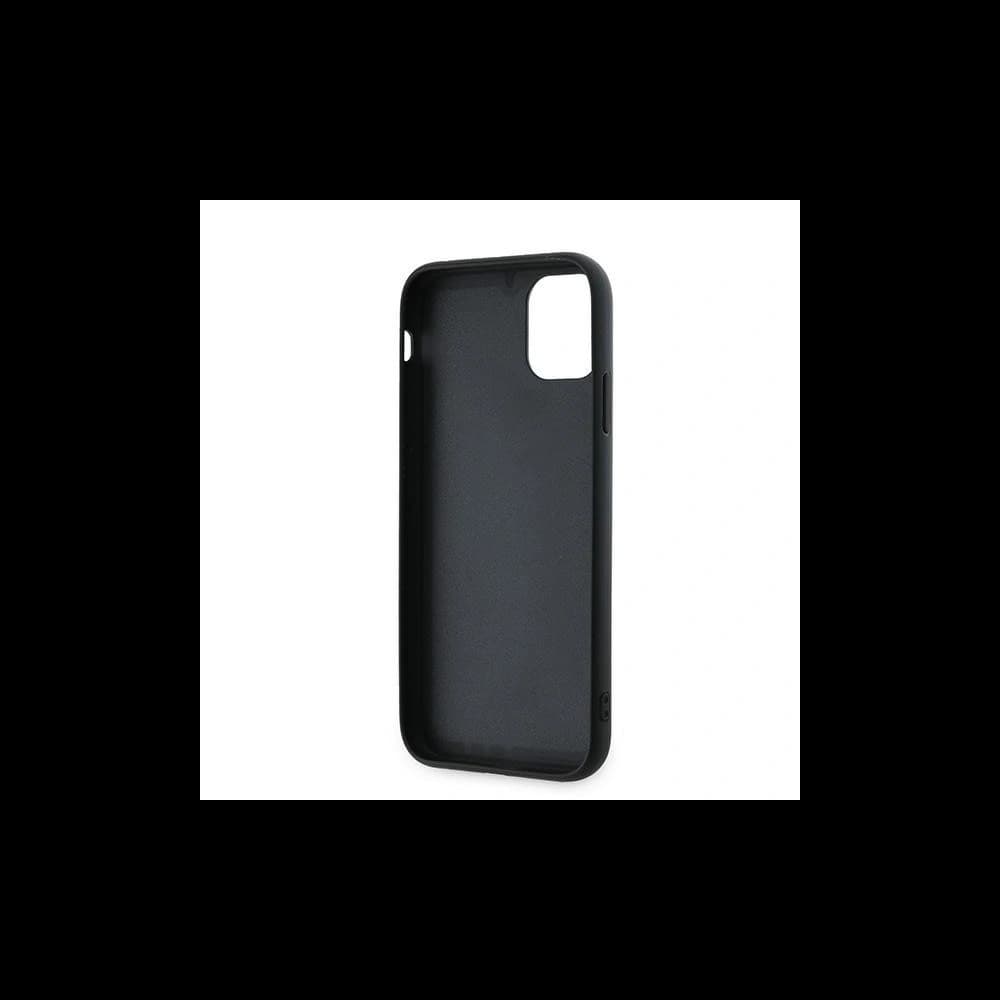 Etui Karl Lagerfeld KLHCN61PQDSMGK Apple iPhone 11 / XR hardcase Diagonal Quilted Script černý/black - 7