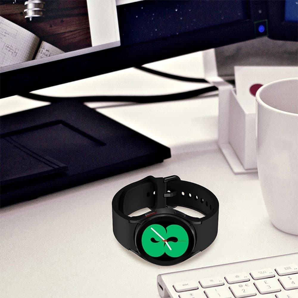 Pasek Tech-Protect Silicone Samsung Galaxy Watch 4/5/5 Pro/6/7/FE Černý - 3