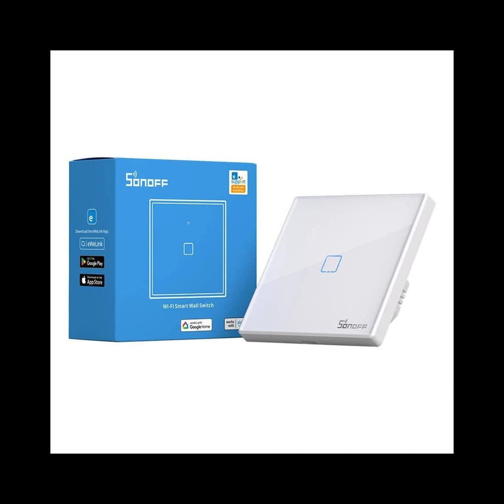 Berührbarer WiFi + RF 433 Lichtschalter Sonoff T2 EU TX (1-Kanal) neue Version - 4