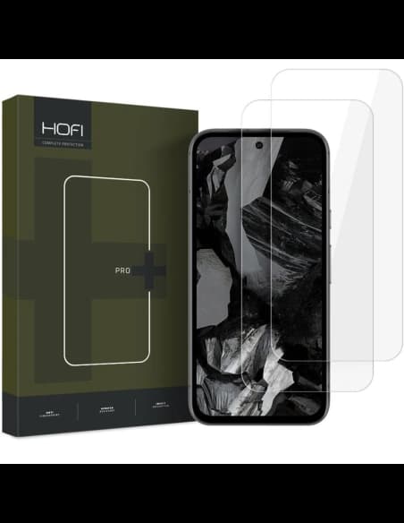 Tempered Glass Hofi Glass Pro+ Google Pixel 9 Pro XL Clear [2 PACK]