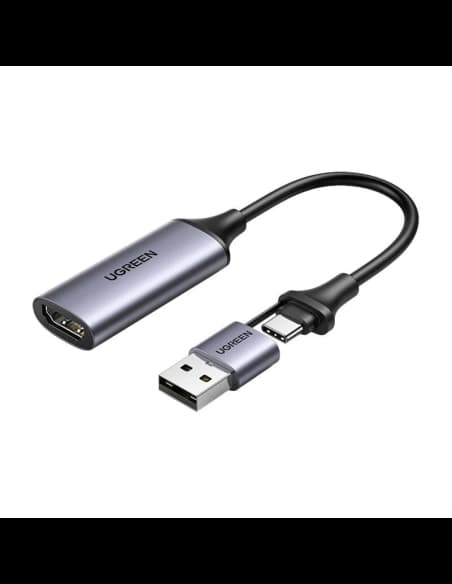 Karta pro zachytávání obrazu / Grabber UGREEN CM489 USB-A, USB-C / HDMI 4K60Hz