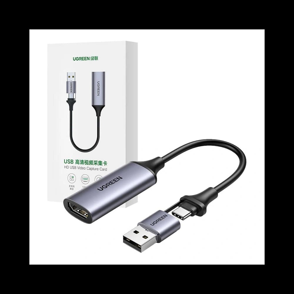 Bildaufnahmegerät / Grabber UGREEN CM489 USB-A, USB-C / HDMI 4K60Hz - 2