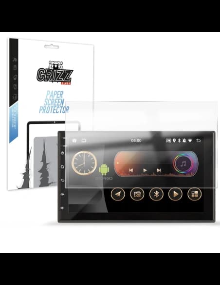 Folia matowa GrizzGlass PaperScreen do radia samochodowego Android 7" 2 DIN