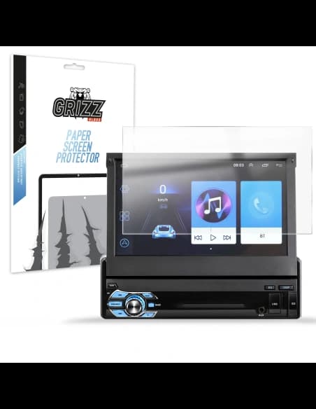 Folia matowa GrizzGlass PaperScreen do radia samochodowego Android 7" 1DIN Allnoel Q3516
