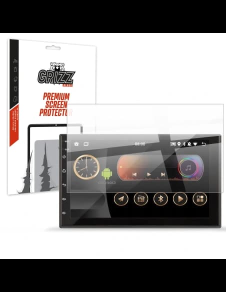 Folia ceramiczna GrizzGlass CeramicFilm do radia samochodowego Android 7" 2DIN Allnoel A3194