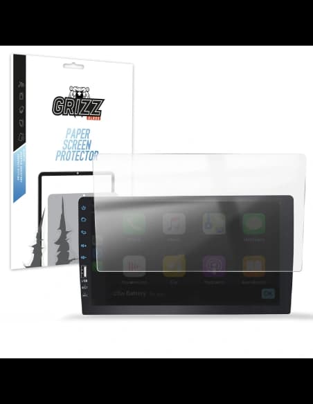 Folia matowa GrizzGlass PaperScreen do radia samochodowego Android 9" 1DIN Projack Q3570