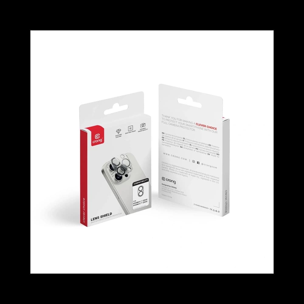 Crong Lens Shield Apple iPhone 16 / 16 Plus - 5
