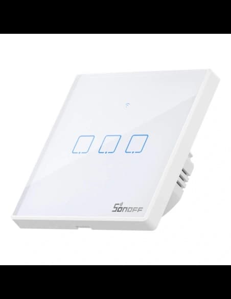 Touch Lichtschalter WiFi + RF 433 Sonoff T2 EU TX (3-Kanal) neue Version