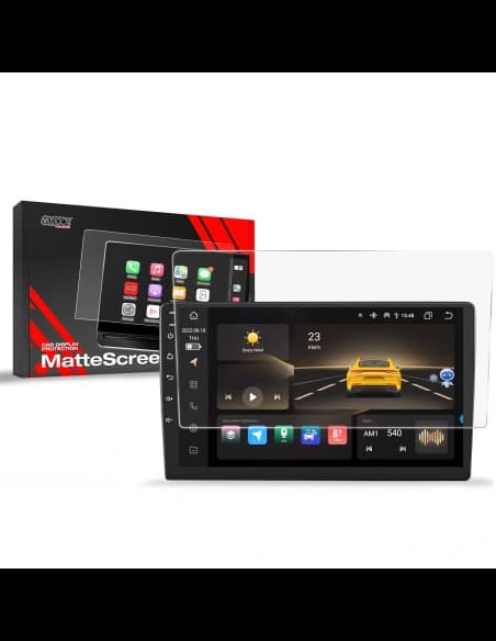 Folia matowa GrizzGlass CarDisplay Protection do Android Radio DJKD 9"
