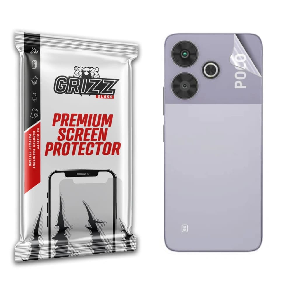 Folie GrizzGlass SatinSkin spate pentru Xiaomi POCO M6 Plus 5G - 1