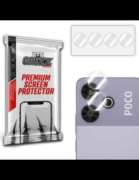 Sklo na aparát GrizzGlass HybridGlass Camera do Xiaomi POCO M6 Plus 5G