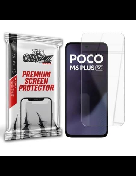 Hybridní sklo GrizzGlass HybridGlass pro Xiaomi POCO M6 Plus 5G
