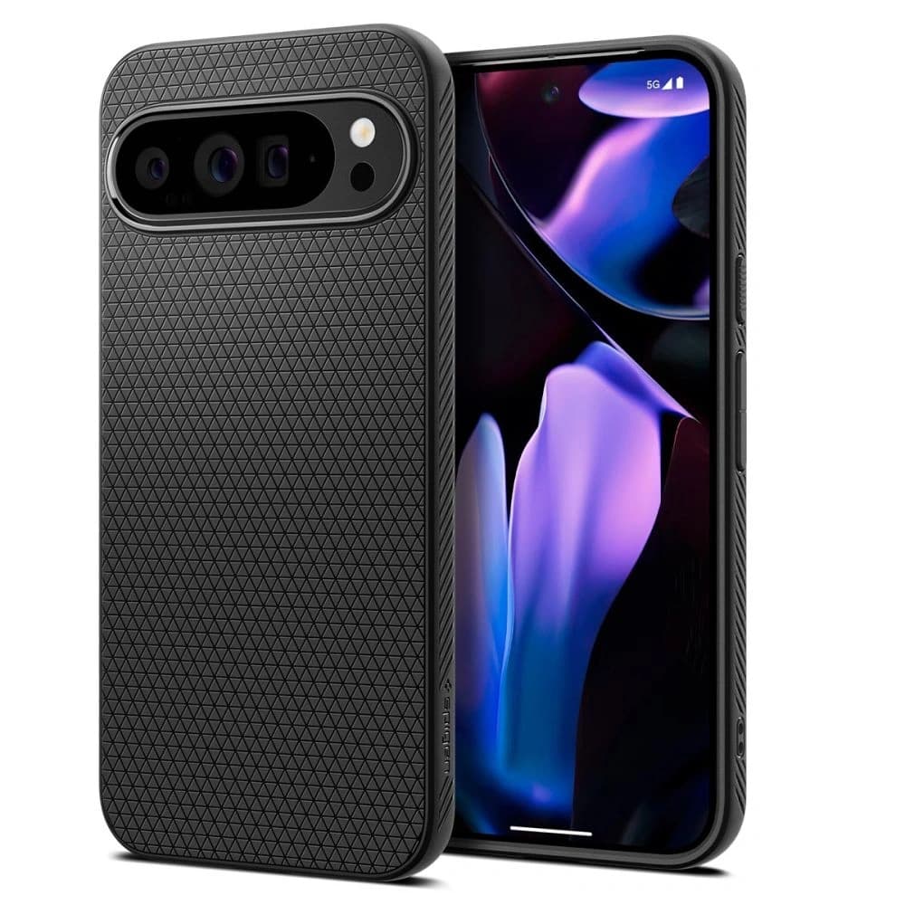 Case Spigen Liquid Air Google Pixel 9 Pro XL Matte Black - 1