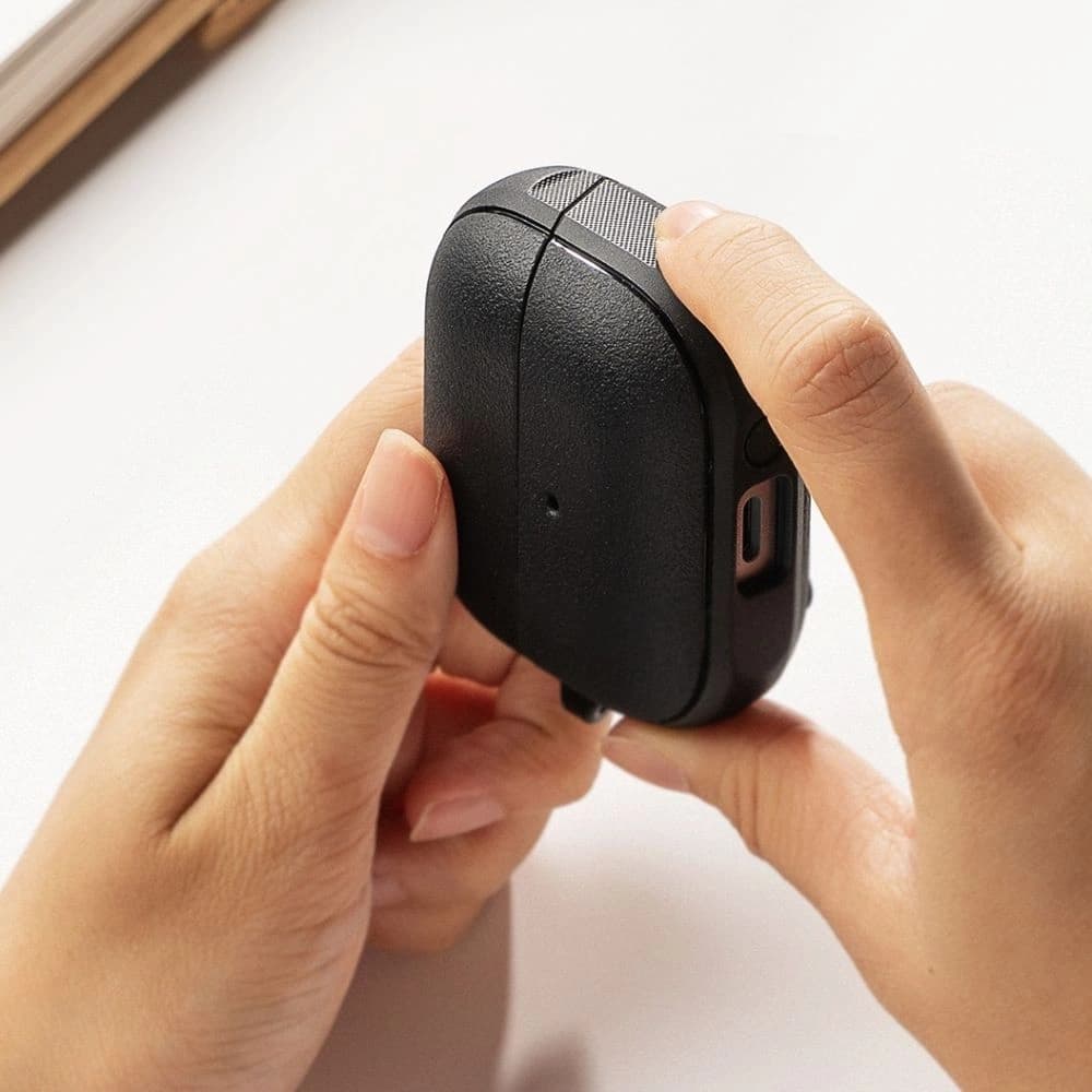 Etui Ringke Onyx Magnetic MagSafe Samsung Galaxy Buds 3 / 3 Pro Fekete - 5