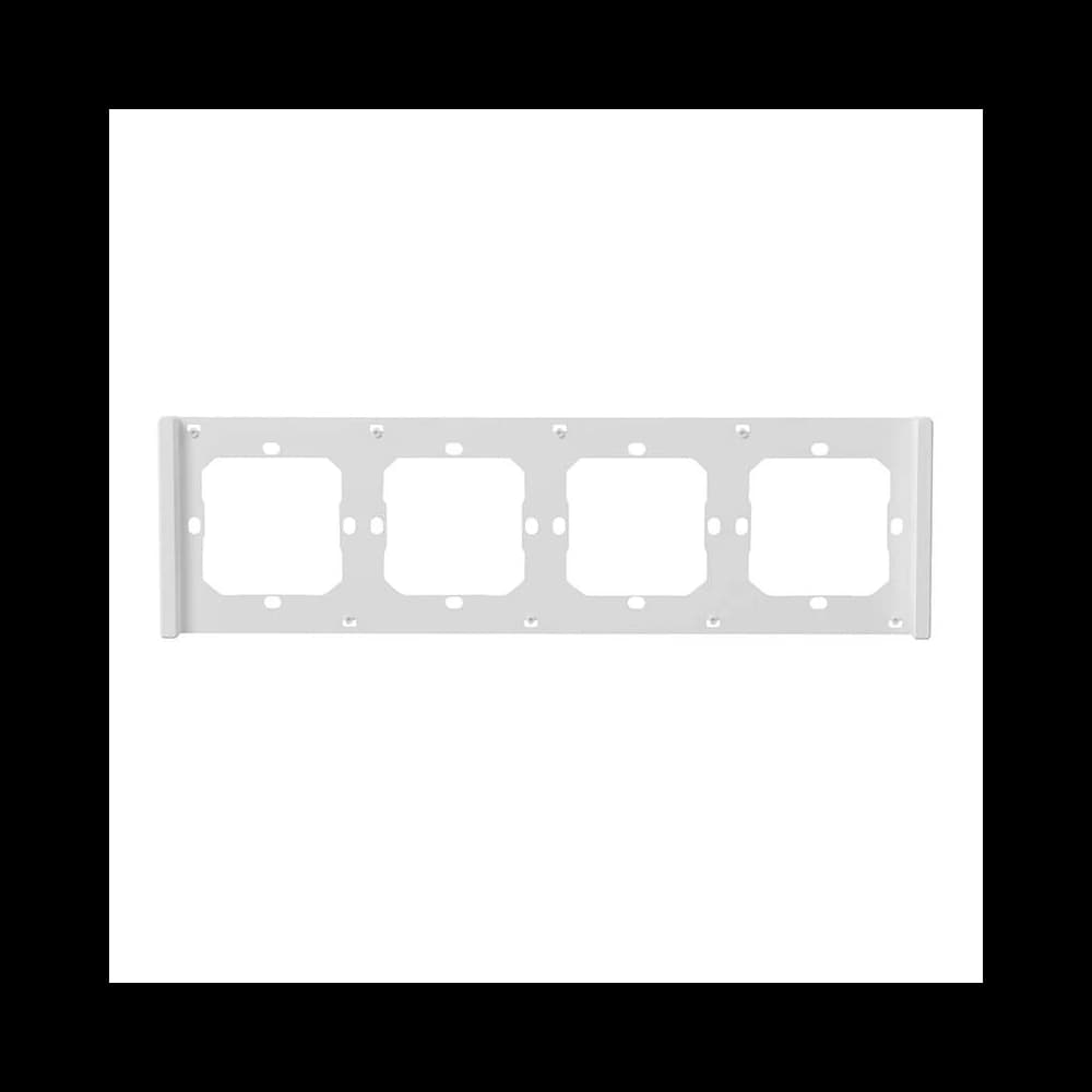 Frame for switch M5 80 quadruple 4-fold SONOFF M5-4C-80-FW (white) - 1