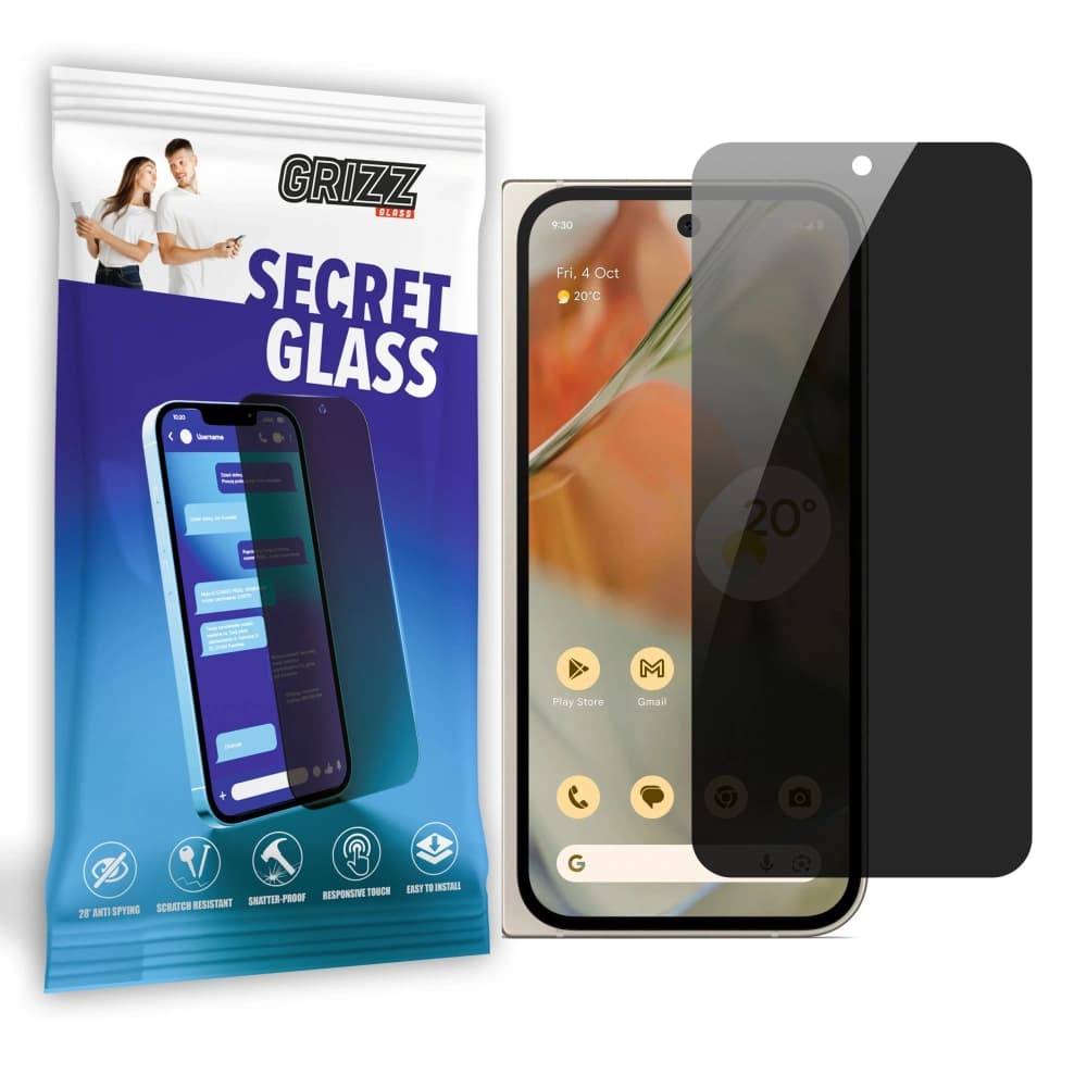 GrizzGlass Sticlă de confidențialitate SecretGlass pentru Google Pixel 9 Pro Fold - 1