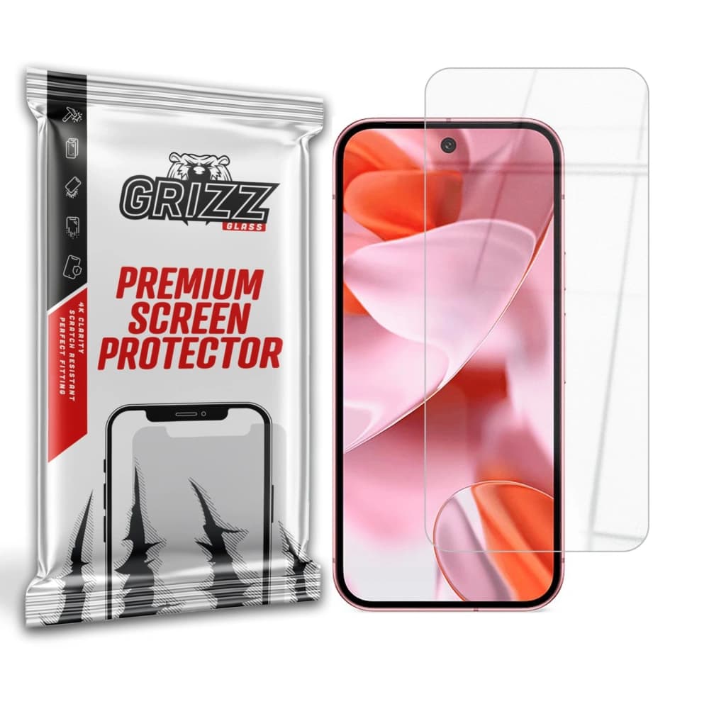 Hybriční sklo GrizzGlass HybridGlass pro Google Pixel 9 - 1