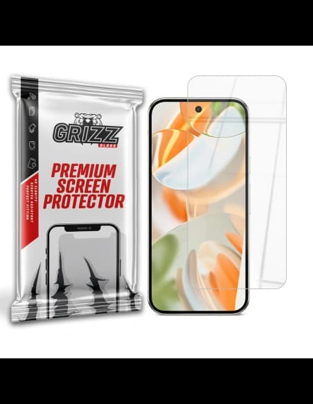 Hibrid üveg GrizzGlass HybridGlass a Google Pixel 9 Pro-hoz