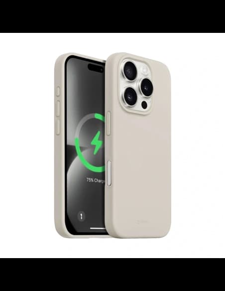 Etui Crong Color Cover Magnetic Apple iPhone 16 Pro Max MagSafe kamenný béžový