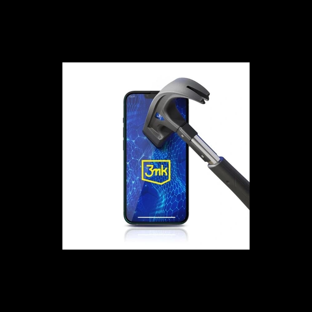 Tempered glass 3MK HardGlass Max Lite Motorola Moto G54 / Power Edition black - 4