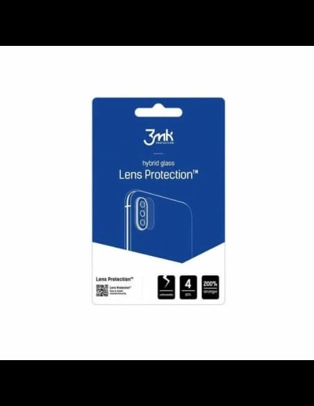 Hybridní sklo na objektiv fotoaparátu 3MK Lens Protect Google Pixel Fold (přední) [4 PACK]