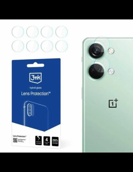 Hybridglas für die Kameraobjektiv 3MK Lens Protect OnePlus Nord 3 5G [4 PACK]