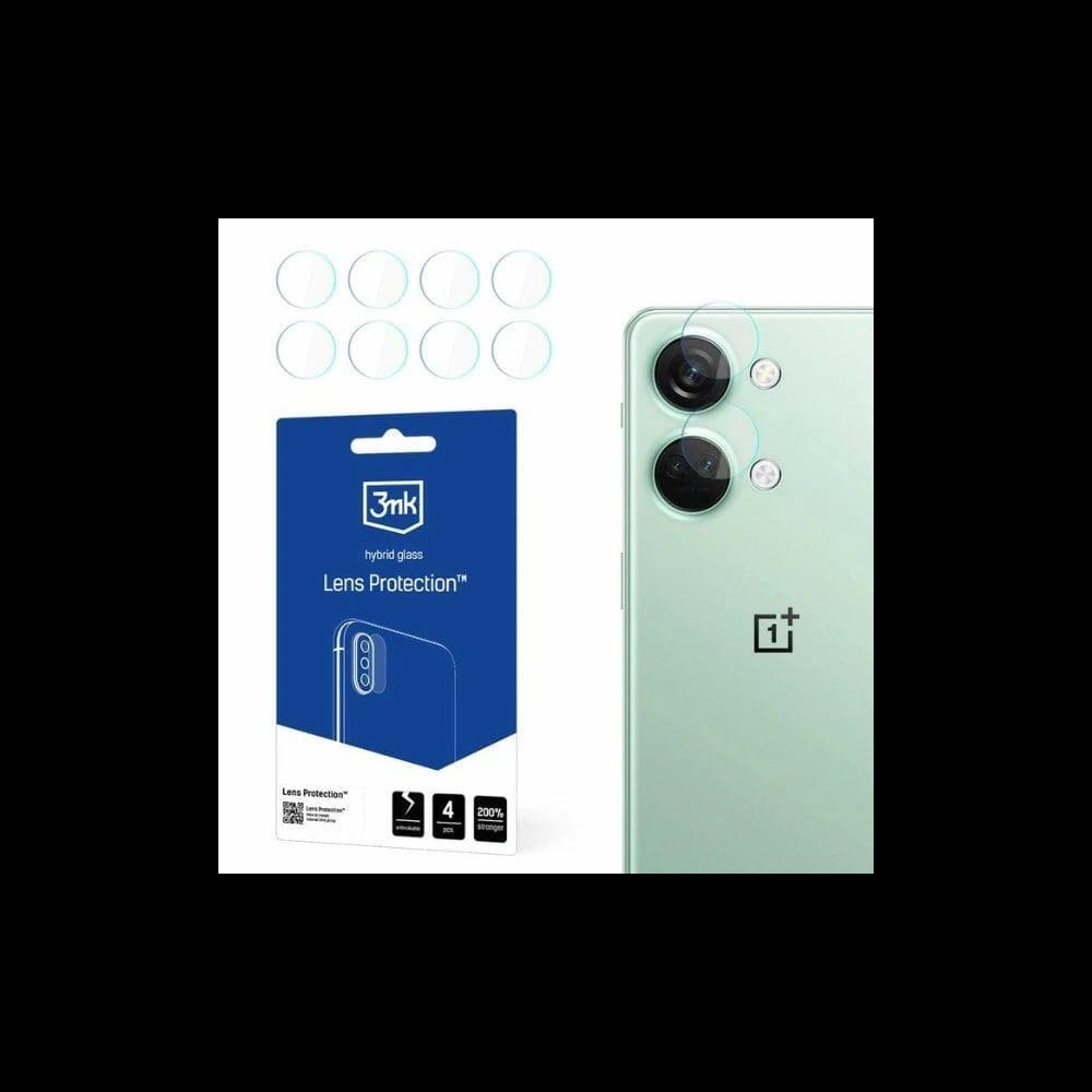 Sticlă hibridă pentru obiectivul aparatului 3MK Lens Protect OnePlus Nord 3 5G [4 PACK] - 1