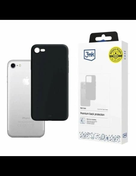 Etui 3MK Matt Case Apple iPhone 7/8 černé