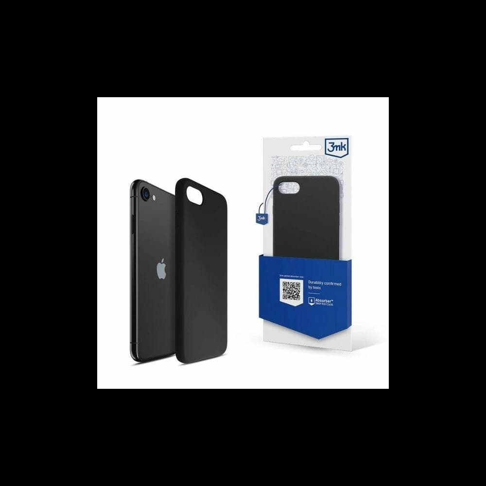 Case 3MK Silikonhülle Apple iPhone 7/8/SE 2020/2022 schwarz - 1